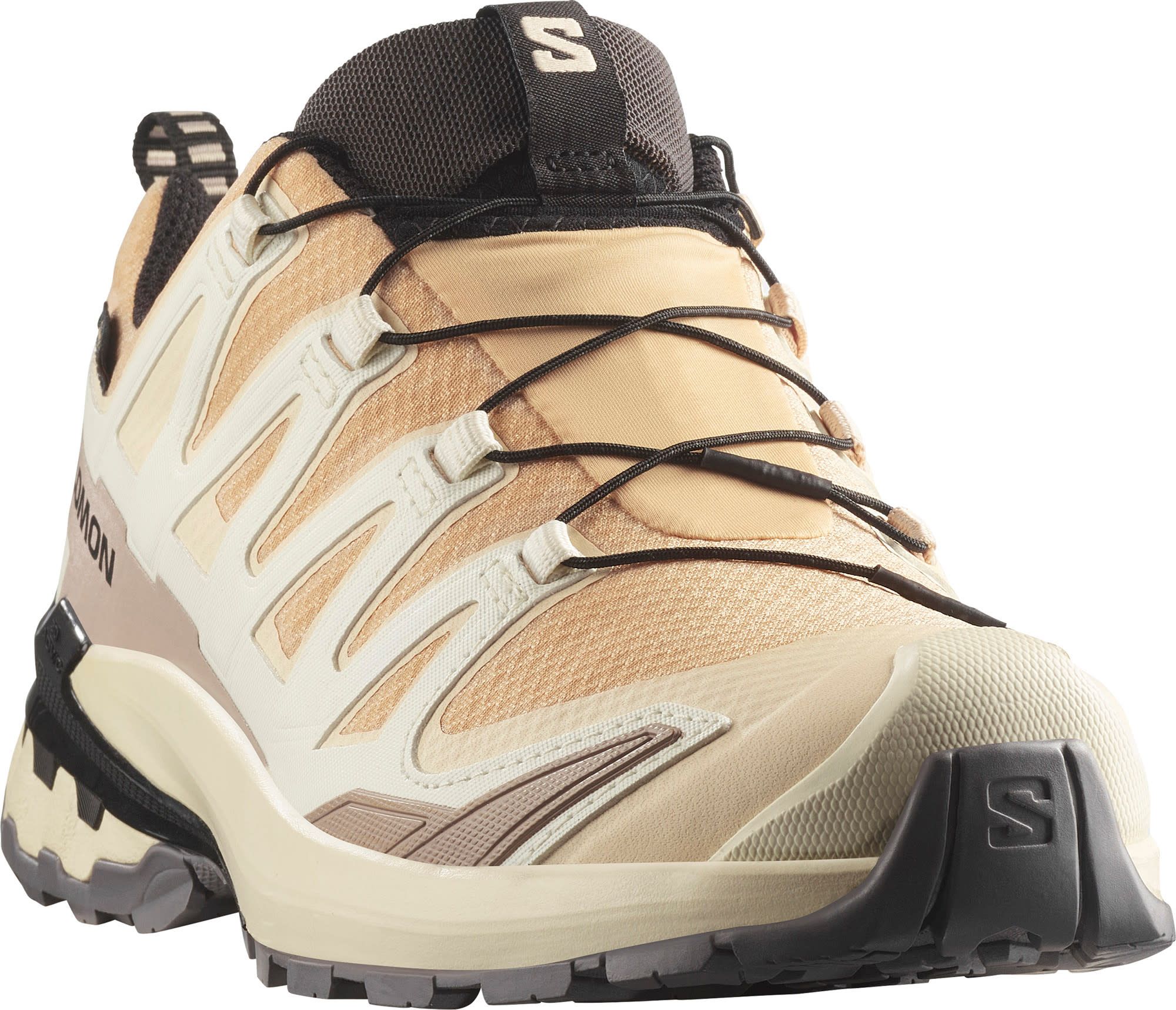 国内配送 SALOMON W XA PRO 3D V9 GTX HAZELNUT/TENDER PEACH Salomon XA Pro 3D V9 GTX Women's Outdoor Shoes - Hazelnut